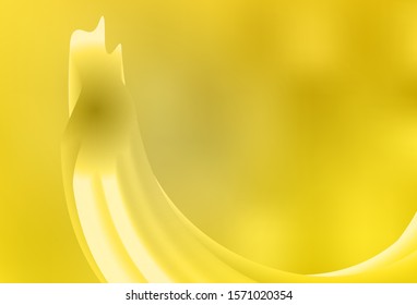 Light Yellow vector abstract blurred layout. Colorful illustration in abstract style with gradient. Completely new design for your business.