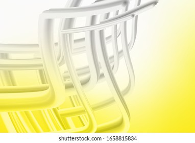 Hellgelbe Vektorillustration, abstrakter unscharfer Hintergrund. Farbige Illustration in kleinem Stil. Neues Design für Ihr Unternehmen.