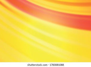 Light Yellow vector abstract blurred background. A completely new colored illustration in blur style. Background for a cell phone.