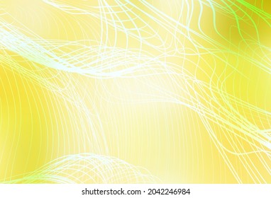 Light Yellow vector abstract blurred background. Colorful abstract illustration with gradient. New way of your design.