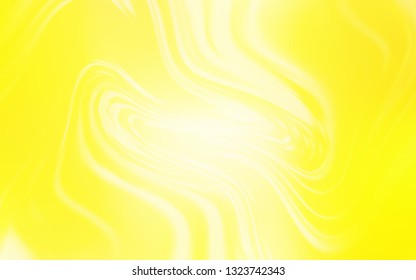 Light Yellow vector abstract bright pattern. New colored illustration in blur style with gradient. New style design for your brand book.