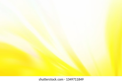 Light Yellow vector abstract bright template. Colorful abstract illustration with gradient. Background for a cell phone.