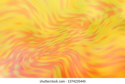 Light Yellow vector abstract bright texture. New colored illustration in blur style with gradient. New style design for your brand book.