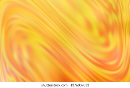 Light Yellow vector abstract bright template. New colored illustration in blur style with gradient. Completely new design for your business.