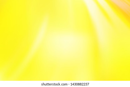 Light Yellow vector abstract bright texture. An elegant bright illustration with gradient. New way of your design.