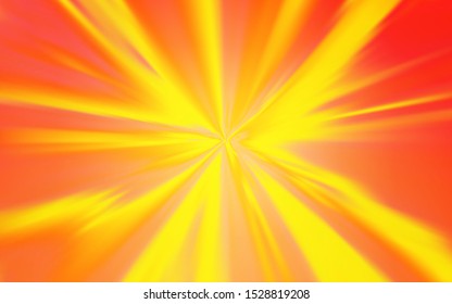 Light Yellow vector abstract bright pattern. Glitter abstract illustration with gradient design. Blurred design for your web site.