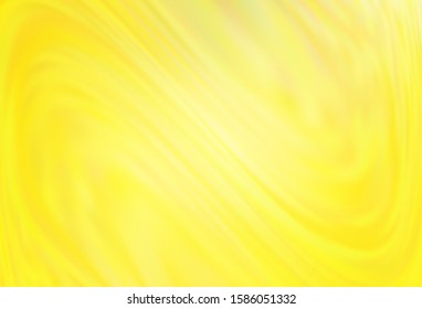Light Yellow vector abstract bright pattern. Shining colored illustration in smart style. Completely new design for your business.