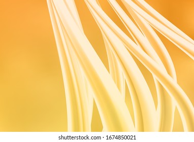 Light Yellow vector abstract bright texture. A completely new colored illustration in blur style. New way of your design.
