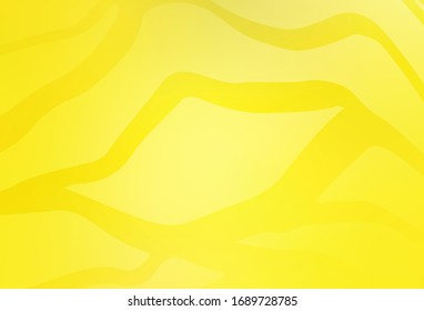 Light Yellow vector abstract bright pattern. An elegant bright illustration with gradient. The best blurred design for your business.