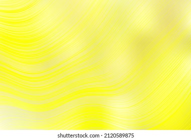 Light Yellow vector abstract bright template. Colorful abstract illustration with gradient. New style design for your brand book.