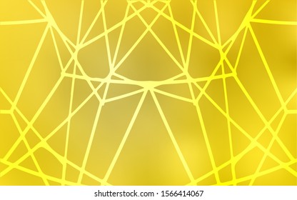 Light Yellow vector abstract doodle wallpaper. An elegant bright illustration with lines drawn by child in Natural style. A completely new template for your business design.
