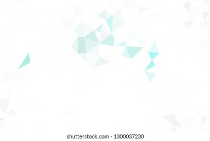 Light Yellow vector abstract mosaic background. Triangular geometric sample with gradient.  A new texture for your web site.