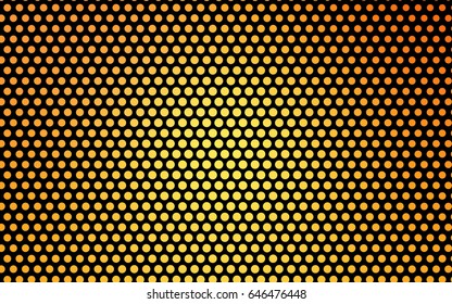 Light Yellow vector abstract pattern with circles. Geometry template for your business design. Background with colored spheres.