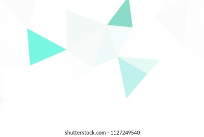 Light Yellow vector abstract polygonal pattern. Colorful illustration in polygonal style with gradient. A new texture for your web site.