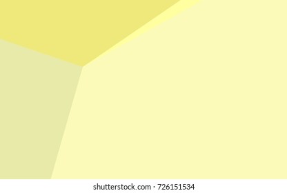 Light Yellow vector abstract polygonal pattern. Glitter abstract illustration with an elegant design. Brand-new style for your business design.