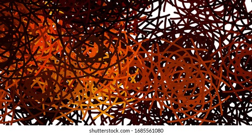 Light Yellow vector backdrop with chaotic shapes. Colorful illustration with simple gradient shapes. Background for cell phones.