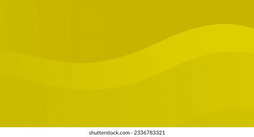 Light Yellow vector backdrop with circular arc. Colorful illustration with curved lines. Template for cellphones.