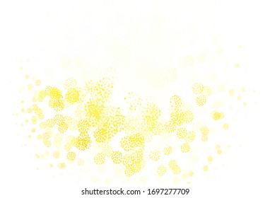 Light Yellow vector backdrop with memphis shapes. Modern abstract illustration with colorful random forms. Elegant design for wallpapers.