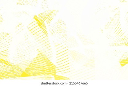 Light Yellow vector backdrop with memphis shapes. Colorful chaotic forms with gradient in modern style. Simple design for your web site.