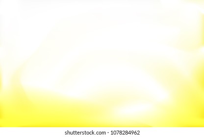 Light Yellow vector background with abstract circles. Modern gradient abstract illustration with bandy lines. A completely new template for your business design.