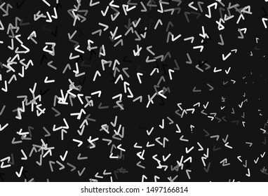 Light Yellow vector background with bent lines. Colorful illustration in simple style with gradient. Abstract design for your web site.