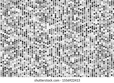 Light Yellow vector background with bubbles. Blurred bubbles on abstract background with colorful gradient. New template for your brand book.
