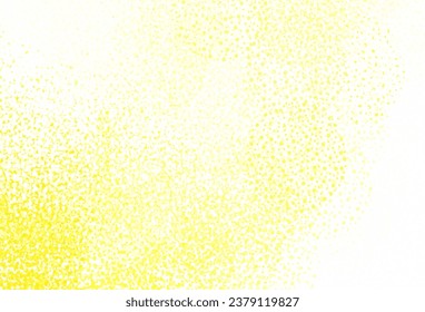 Light Yellow vector background with bubbles. Blurred bubbles on abstract background with colorful gradient. Design for your business advert.