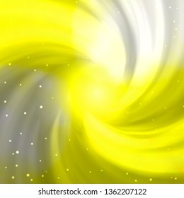 Light Yellow vector background with colorful stars. Decorative illustration with stars on abstract template. Pattern for websites, landing pages.
