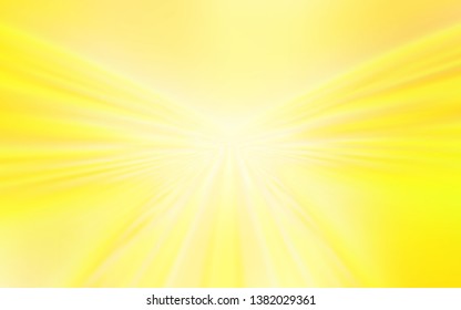 Light Yellow vector background with curved lines. A circumflex abstract illustration with gradient. New composition for your brand book.