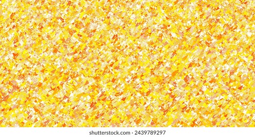 Fondo amarillo claro del vector con el estilo poligonal. Ilustración con conjunto de triángulos de colores. Diseño elegante para fondos de pantalla.