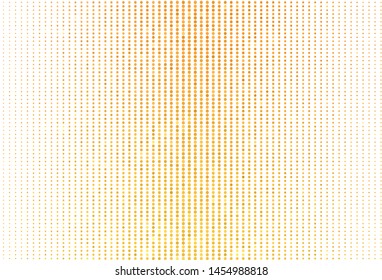 Light Yellow vector background with spots. Blurred decorative design in abstract style with bubbles. Pattern for ads, leaflets.