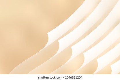 Light Yellow vector background with straight lines. Decorative shining illustration with lines on abstract template. Pattern for your busines websites.