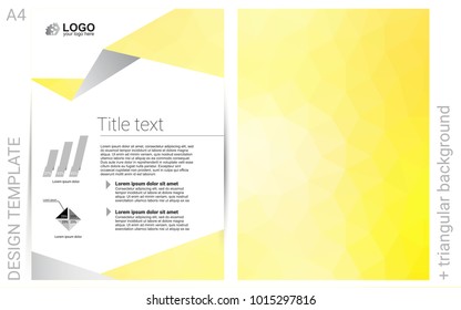 Light Yellow vector  banner for websites. Web interface on abstract background with colorful gradient. Pattern for beautiful business cards, folders.