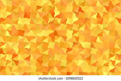 Light Yellow vector bent background. A completely new color illustration in a vague style. A new texture for your design.