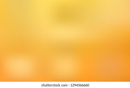 Light Yellow vector blurred background. Creative illustration in halftone style with gradient. Completely new design for your business.