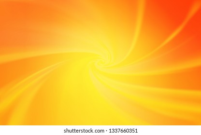 Light Yellow vector blurred background. Glitter abstract illustration with gradient design. Blurred design for your web site.