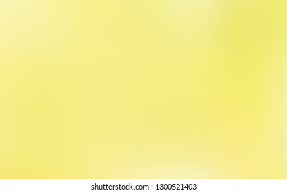 Light Yellow vector blurred bright pattern. New colored illustration in blur style with gradient. The best blurred design for your business.
