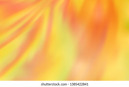 Light Yellow vector blurred bright template. Modern abstract illustration with gradient. The best blurred design for your business.