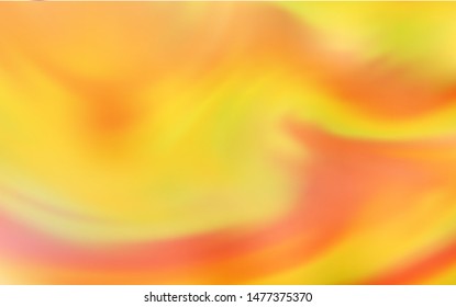 Light Yellow vector blurred bright template. Modern abstract illustration with gradient. Smart design for your work.