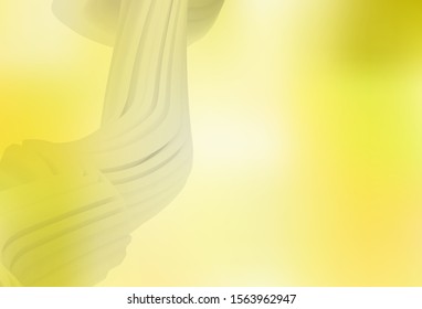 Light Yellow vector blurred bright pattern. Abstract colorful illustration with gradient. New way of your design.