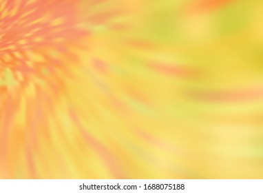 Light Yellow vector blurred bright template. Colorful illustration in abstract style with gradient. Blurred design for your web site.