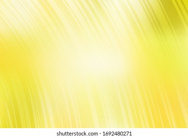 El vector amarillo claro difuminó la textura brillante. Nueva ilustración de color en estilo borroso con degradado. Fondo para un teléfono móvil.