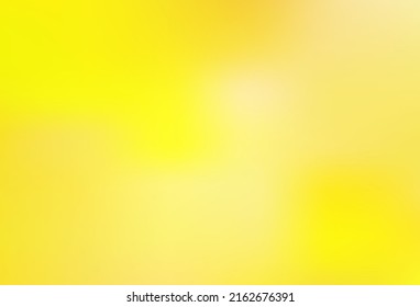 Light Yellow vector blurred bright texture. Modern abstract illustration with gradient. Smart design for your work.