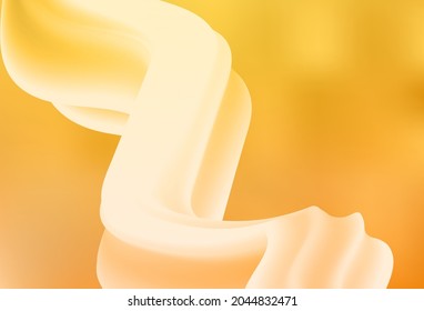 Light Yellow vector blurred and colored pattern. Shining colorful illustration in smart style. Smart design for your work.