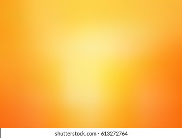 Light Yellow Vector Blurred Colored Illustration. Brand-new Design For Your Business. Creative Background In Halftone Style With Gradient.