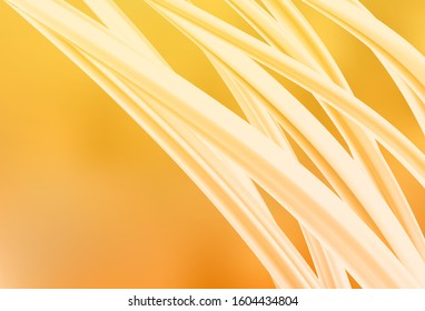 Light Yellow vector blurred pattern. New colored illustration in blur style with gradient. New style design for your brand book.