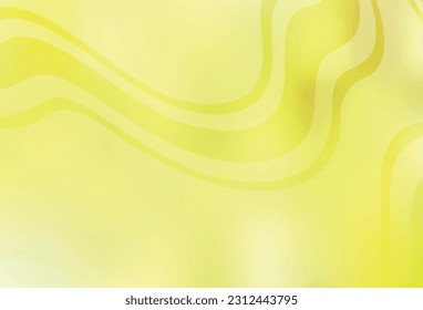 Light Yellow vector blurred pattern. Shining colorful illustration in smart style. Blurred design for your web site.