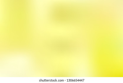 Light Yellow vector blurred shine abstract template. New colored illustration in blur style with gradient. Background for designs.