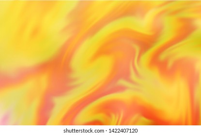 Light Yellow vector blurred shine abstract template. Modern abstract illustration with gradient. Background for designs.