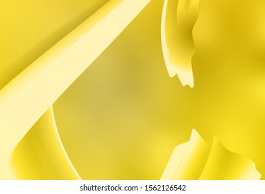 Light Yellow vector blurred shine abstract texture. Shining colorful illustration in smart style. Background for designs.